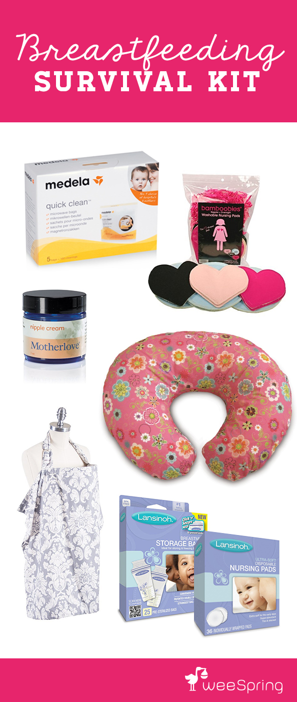 Breastfeeding Essentials Kit for Nursing Moms