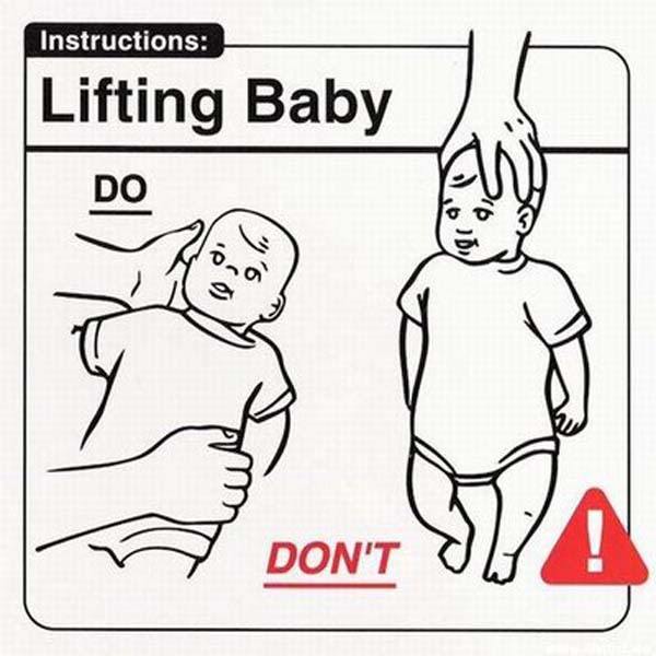 DO's and DONT's for Parents when taking care of the baby