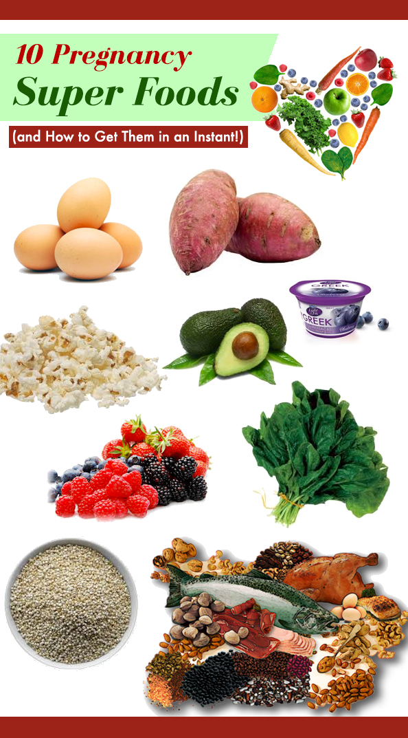 10 Pregnancy Super Foods