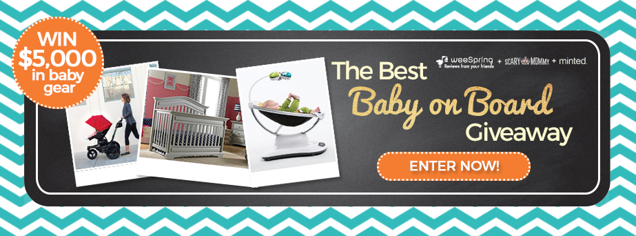 weeSpring best baby on board giveaway