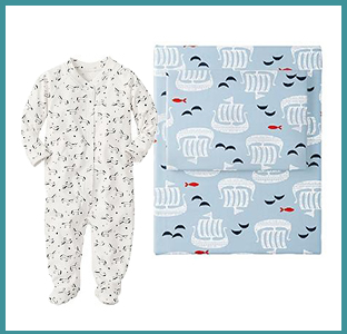 Hanna Andersson organic cotton layette and nursery and crib bedding weeSpring giveaway