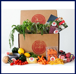 Plated food and recipe subscription box, weespring giveaway