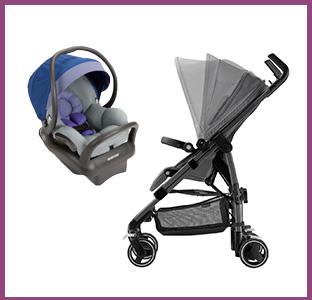 maxi-cosi mico max custom infant car seat and Dana stroller, weeSpring giveaway