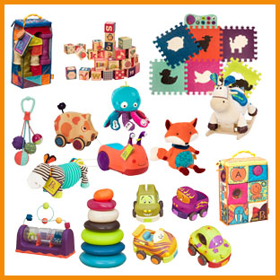 B. Toys baby and toddler toys, weeSpring giveaway