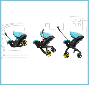 weeSpring giveaway, Doona car seat and stroller in one