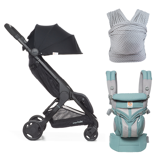 Stroller and Two Wraps