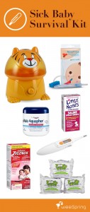 sick baby survival kit