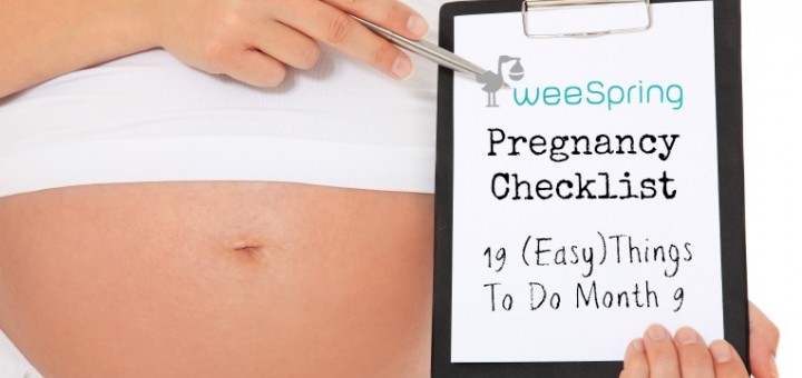 pregnancy checklist