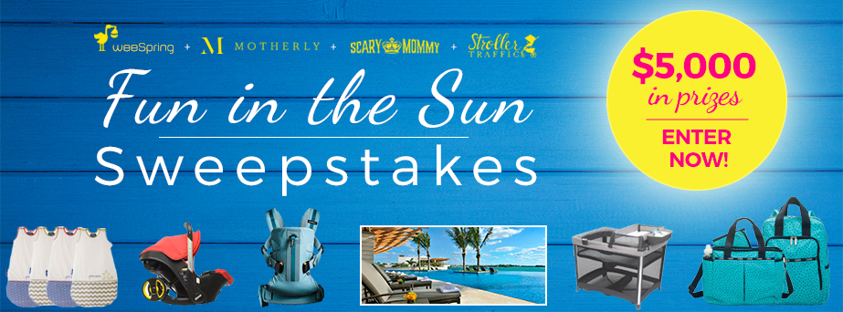 Fun in the Sun sweepstakes weeSpring, Motherly, Scary Mommy, Stroller Traffic