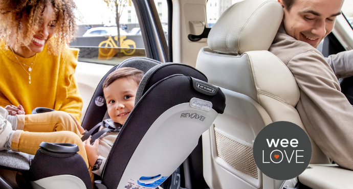 weeLove: This rotating car seat is an on-the-go game changer 